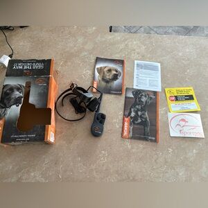 Remote Trainer System with Black Collar and Remote
